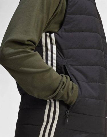 ADIDAS Performance Hooded Padded Vest Black | MegaMall.bg
