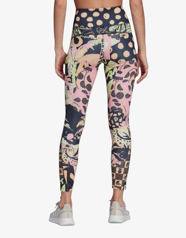 ADIDAS Sportswear Farm Print Aeroready Leggings Multicolor