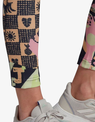 ADIDAS Sportswear Farm Print Aeroready Leggings Multicolor