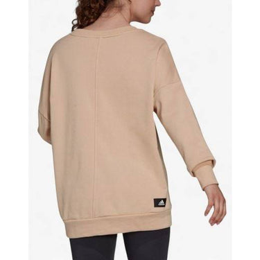 ADIDAS Sportswear Future Icons 3 Bar Crew Sweatshirt Beige | MegaMall.bg