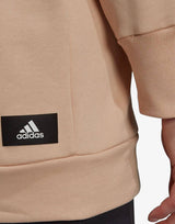 ADIDAS Sportswear Future Icons 3 Bar Crew Sweatshirt Beige | MegaMall.bg