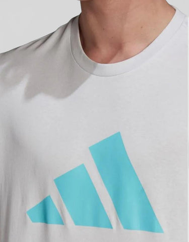 ADIDAS Sportswear Graphic Tee White/Black | MegaMall.bg