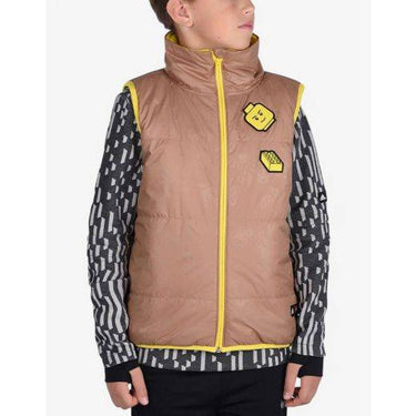 ADIDAS x Lego Baumhaus Vest Brown/Yellow | MegaMall.bg
