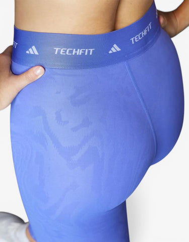 ADIDAS Techfit Printed 7/8 Leggings Blue