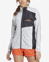 ADIDAS Terrex Trail Running Wind Jacket White/Grey Бял XS | MegaMall.bg