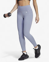 ADIDAS Training Optime Stash Pocket High-Waisted 7/8 Leggings Purple Лилав S | MegaMall.bg