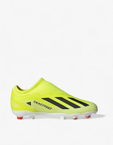 ADIDAS X Crazyfast League Laceless Firm Ground Boots Yellow | MegaMall.bg
