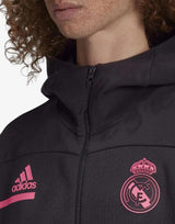ADIDAS х Real Madrid Football Sports Jacket Black | MegaMall.bg