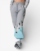 ADIDAS х Stella McCartney Color Blocked Woven Track Pants Grey Сив XS | MegaMall.bg