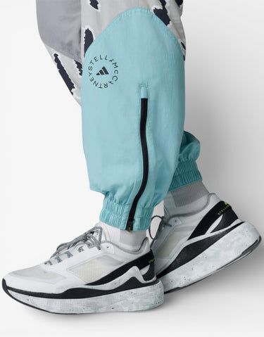 ADIDAS х Stella McCartney Color Blocked Woven Track Pants Grey | MegaMall.bg