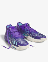 ADIDAS x Donovan Mitchell Issue 4 Basketball Shoes Purple | MegaMall.bg