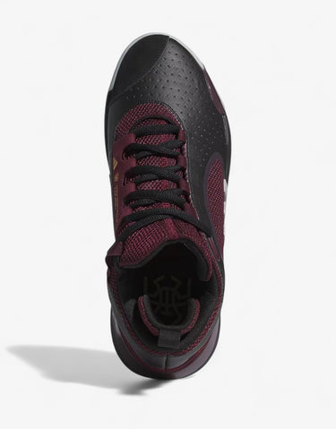 ADIDAS x Donovan Mitchell Issue 5 Basketball Shoes Burgundy/ Black | MegaMall.bg