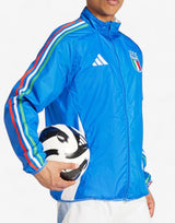 ADIDAS x Italy Anthem Football Jacket Blue/White | MegaMall.bg