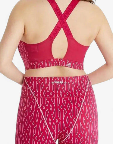 ADIDAS x Ivy Park Medium Support Cut Out Bra Pink | MegaMall.bg