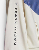ADIDAS x Karlie Kloss Cover-Up Track Top Blue/White | MegaMall.bg