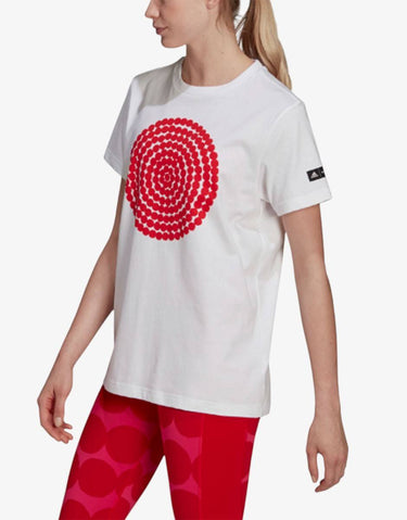 ADIDAS x Marimekko Graphic Tee White G | MegaMall.bg