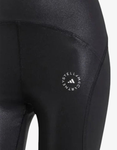 ADIDAS x Stella McCartney Sportswear Fit Brand Logo Tights Black