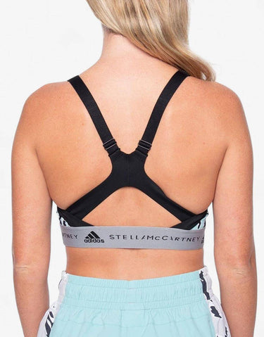 ADIDAS x Stella McCartney TruePurpose Bra Turquoise/Black | MegaMall.bg