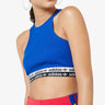 ADIDAS Cropped Bra Top Royal Син 2XS | MegaMall.bg
