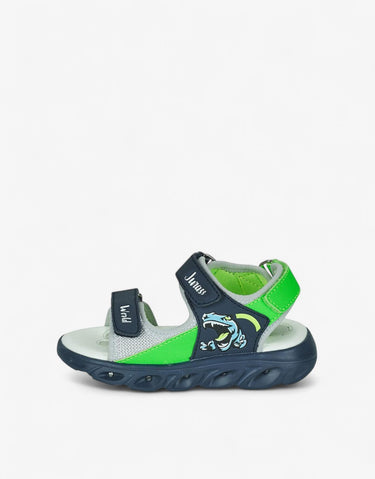 CHICCO Boys Sandals Dark Blue/Green
