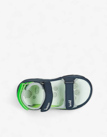 CHICCO Boys Sandals Dark Blue/Green | MegaMall.bg