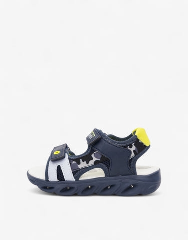 CHICCO Boys Sandals Dark Blue/Yellow
