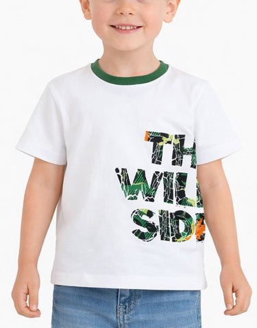 CHICCO Boys The Wild Side Tee White