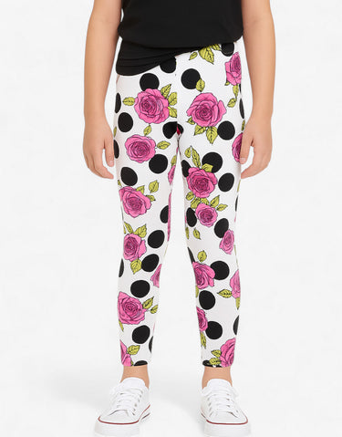 CHICCO Girls Leggings White/Pink