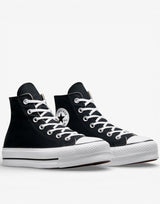 CONVERSE Chuck Taylor All Star Lift Hi Shoes Black | MegaMall.bg