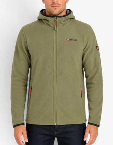 GEOGRAPHICAL NORWAY Unicia Fleece Jacket Khaki