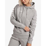 HUMMEL Go Cotton Hoodie Grey Melange W Сив 2XL | MegaMall.bg