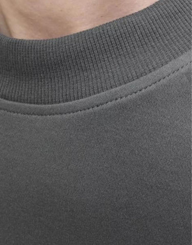 JACK&JONES Branding Ss Crew Tee Grey