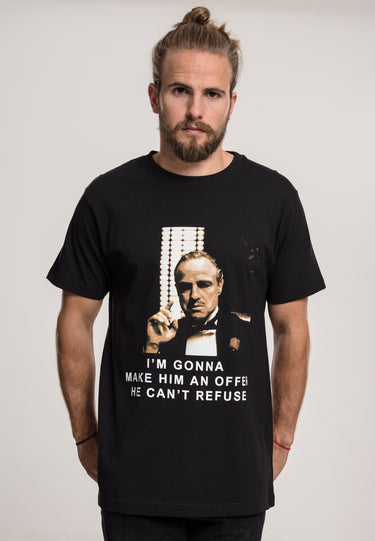 Merchcode Godfather Refuse Tee Тениски черно