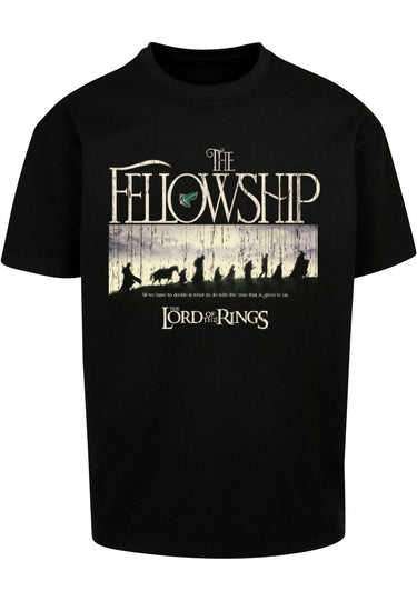 Merchcode Lord Of The Rings - Fellowship Heavy Oversize Tee Бижута черно