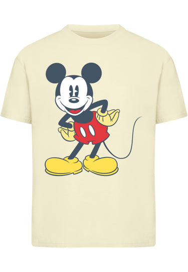 Merchcode Ladies Mickey Vintage Pose Tee Тениски softyellow