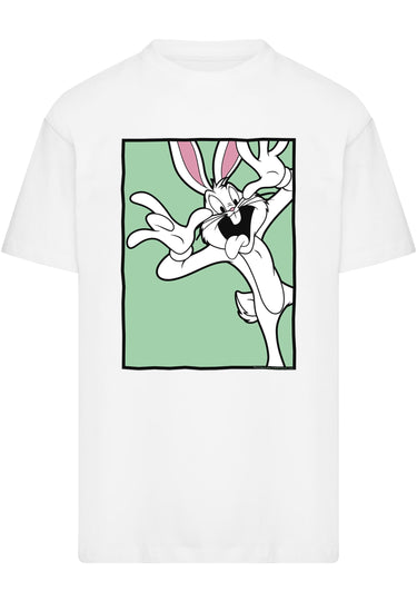 Merchcode Looney Tunes Funny Face Oversize Tee Тениски бяло
