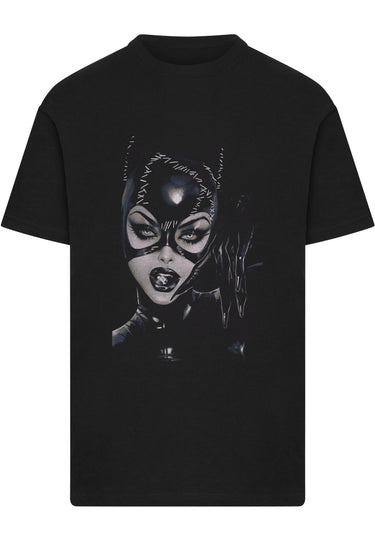 Merchcode Catwoman Tee Тениски черно