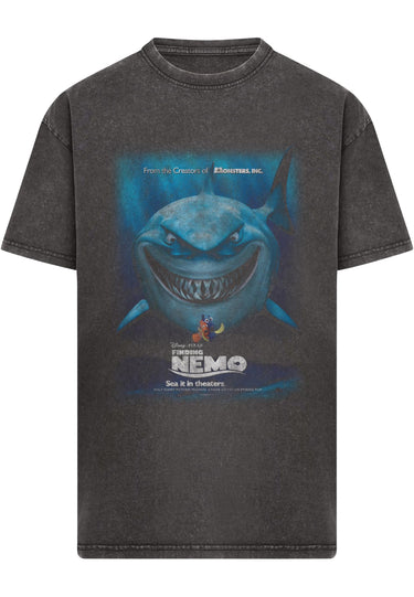 Merchcode Finding Nemo Vintage Loose Tee Тениски черно