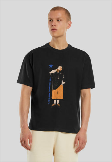 Merchcode Billie Eilish Hit Me Hard And Soft Tour Oversize Tee Тениски черно
