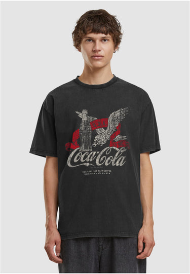 Merchcode Coca Cola Americanas Vintage Loose Tee Тениски черно