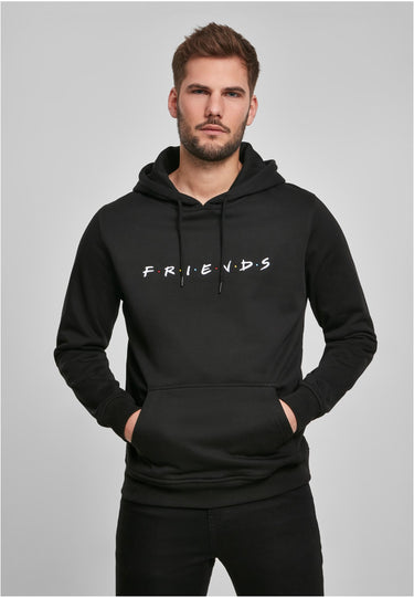 Merchcode Friends Logo Emb Hoody Суичъри черно
