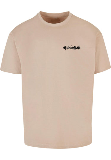 Unfollow front X Oversize Tee