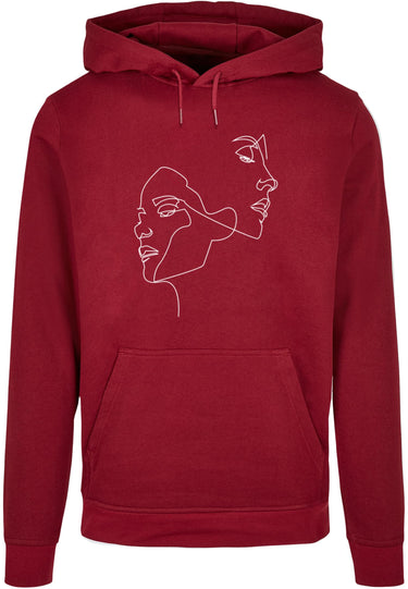 One Line Basic Hoody