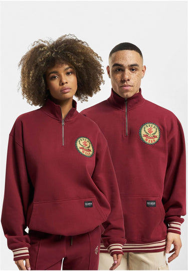 Rocawear суитчър – унисекс; цвят: бордо; модел: RWCN046