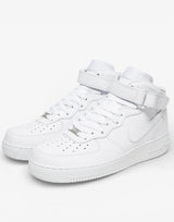 NIKE Air Force 1 Mid Shoes White | MegaMall.bg