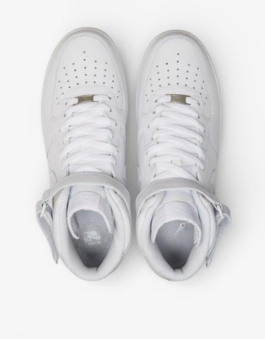 NIKE Air Force 1 Mid Shoes White | MegaMall.bg