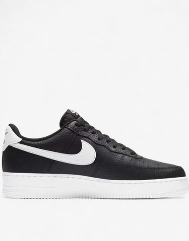 NIKE Air Force 1 Shoes Black/White | MegaMall.bg