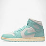 NIKE Air Jordan 1 Mid Shoes White/Blue Бял 36.5 | MegaMall.bg