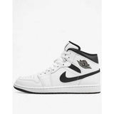 NIKE Air Jordan 1 Mid Shoes White Бял 42 | MegaMall.bg