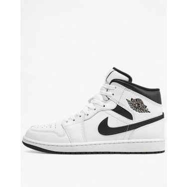 NIKE Air Jordan 1 Mid Shoes White | MegaMall.bg